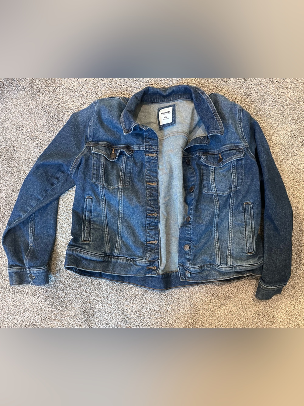 Sonoma Women’s Denim Jean Jacket Sz XXL